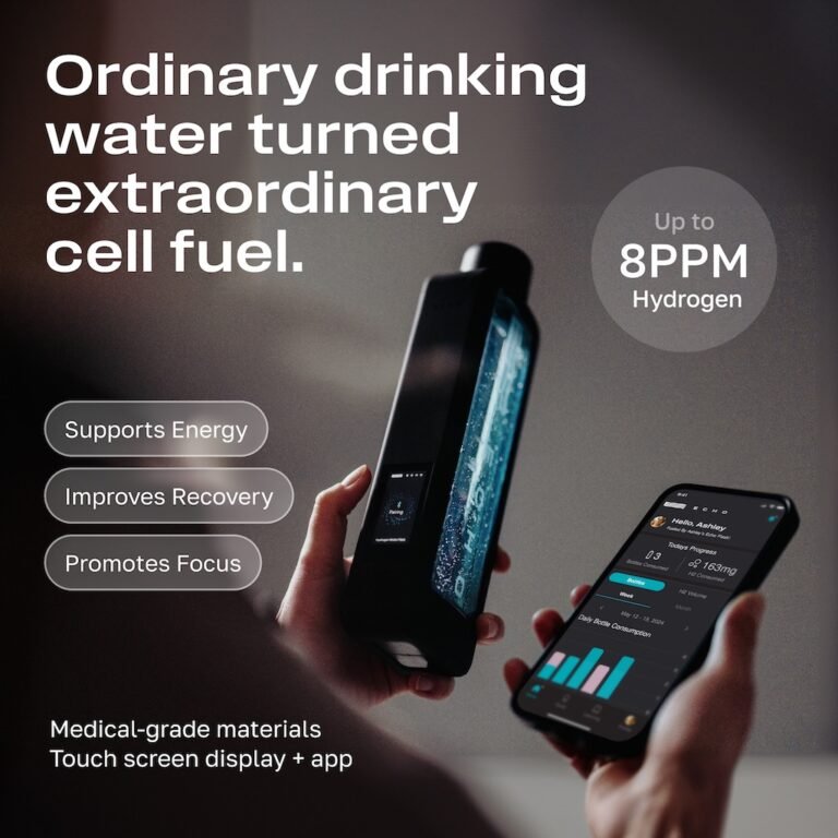 Echo Water: Hydrogen Water | Feel The Echo Difference