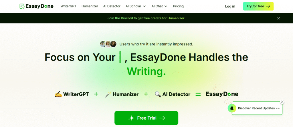 What is EssayDone.ai?