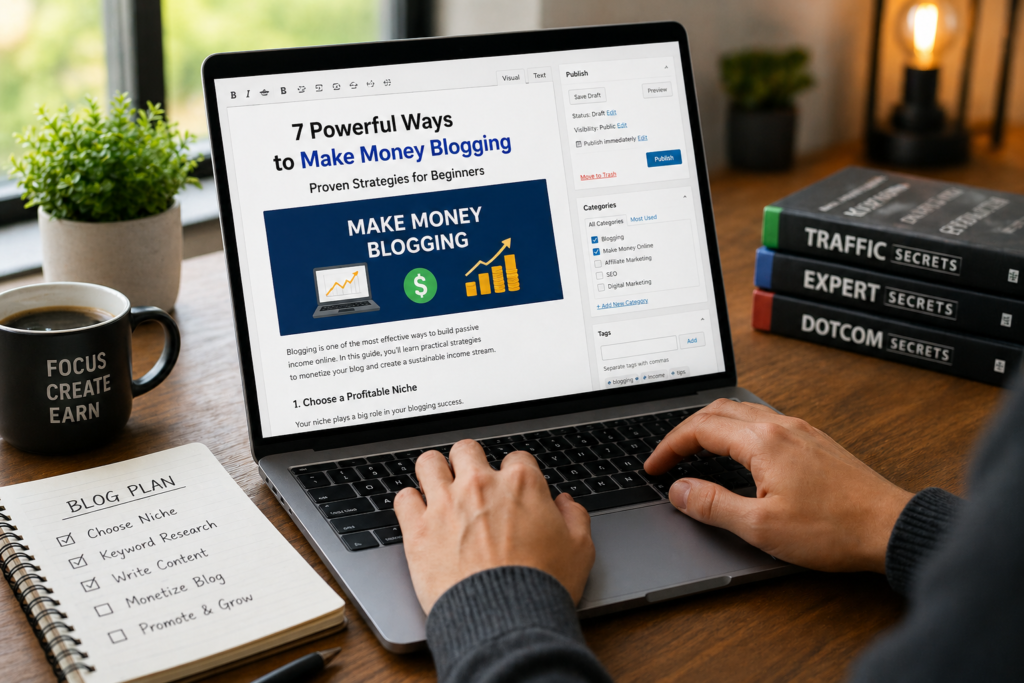 Step by Step Guide on How to Make Money Blogging